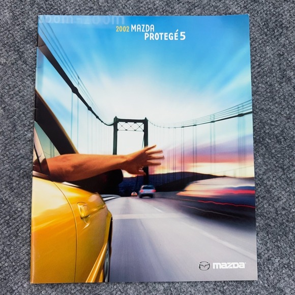 2002 Mazda Protege 5 Brochure Original Car Sales Catalog Zoom Zoom - Picture 1 of 5
